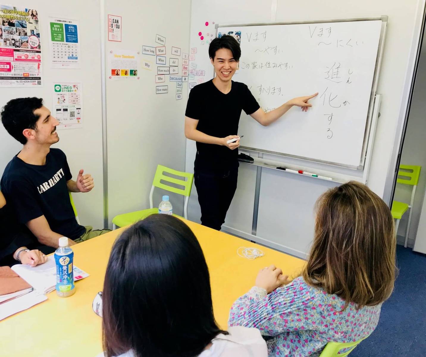 Japanese Group Lessons at Japan Switch Studying in the best Japanese language school in Tokyo - Japan Switch