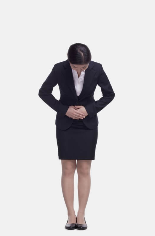 Japanese bowing business manners etiquette