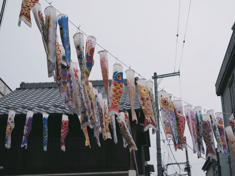 Boys Day Holiday during spring seasons in Japan