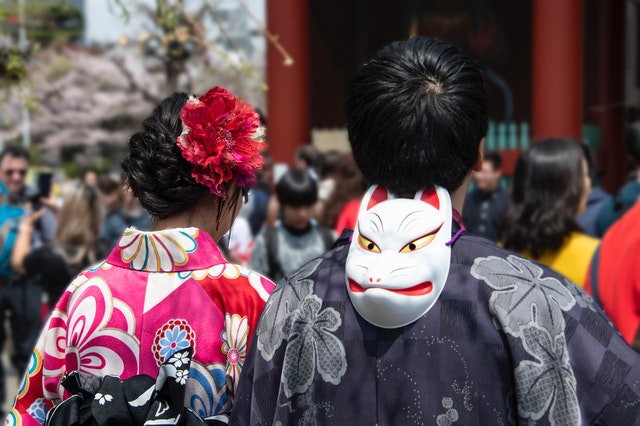Shrines in Tokyo - Fox parade Fox Procession at Oji Inari Shrine