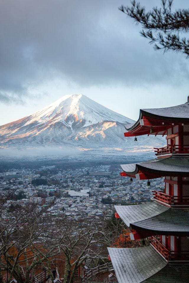 Shrines in Tokyo - Mount Fuji Fujizaka is a mound that replicates Mount Fuji