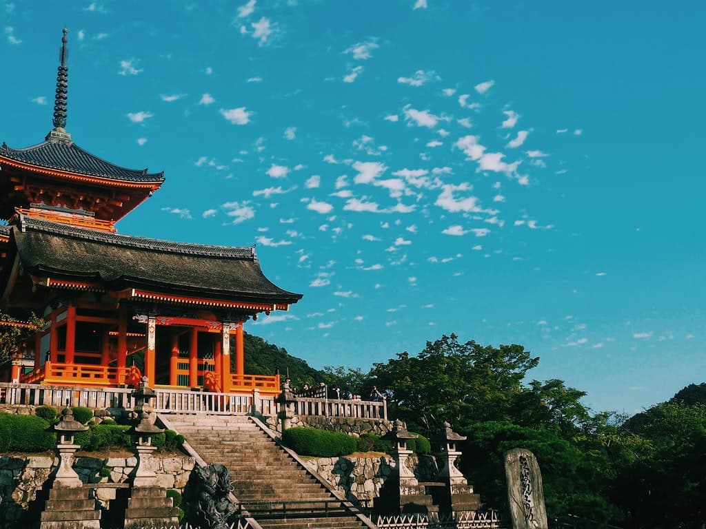 Traditional Japanese temple