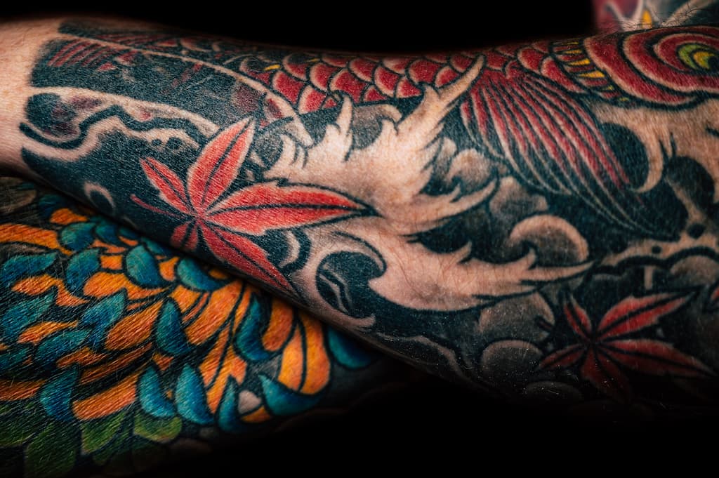 Tattoo in Japan_Japanese wave tattoo Irezumi