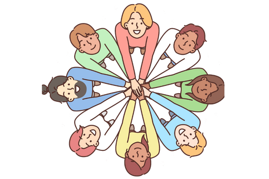 hands group hands group