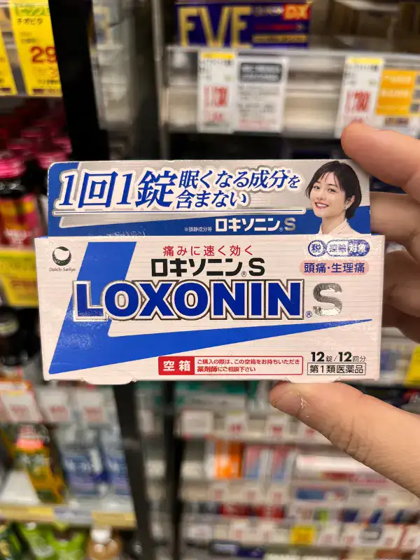 Loxonin S used to treat headaches.